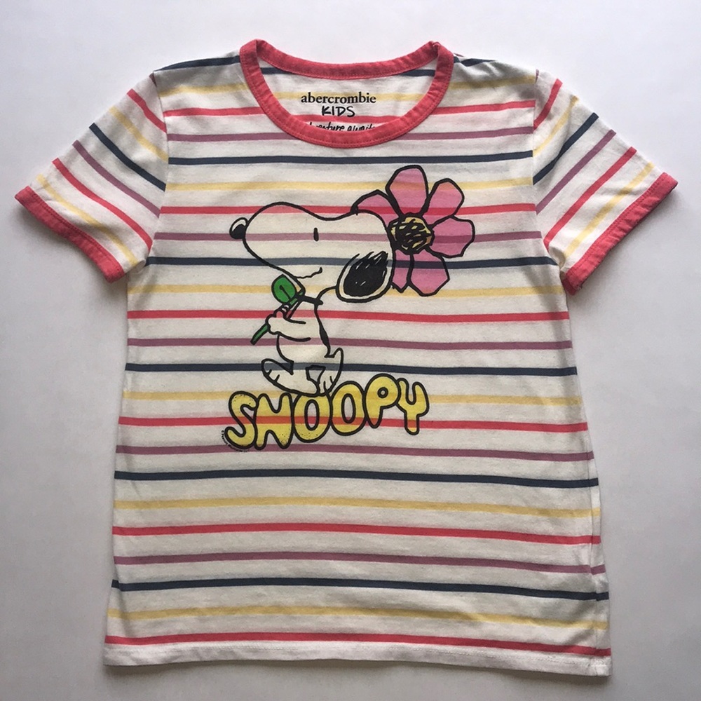 EUC Abercrombie Kids girls tee